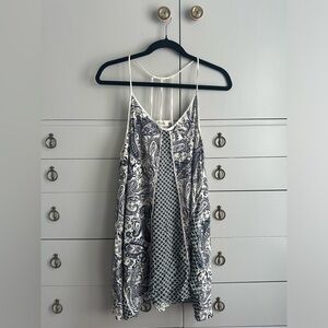 C’ISA Blue & White Sundress